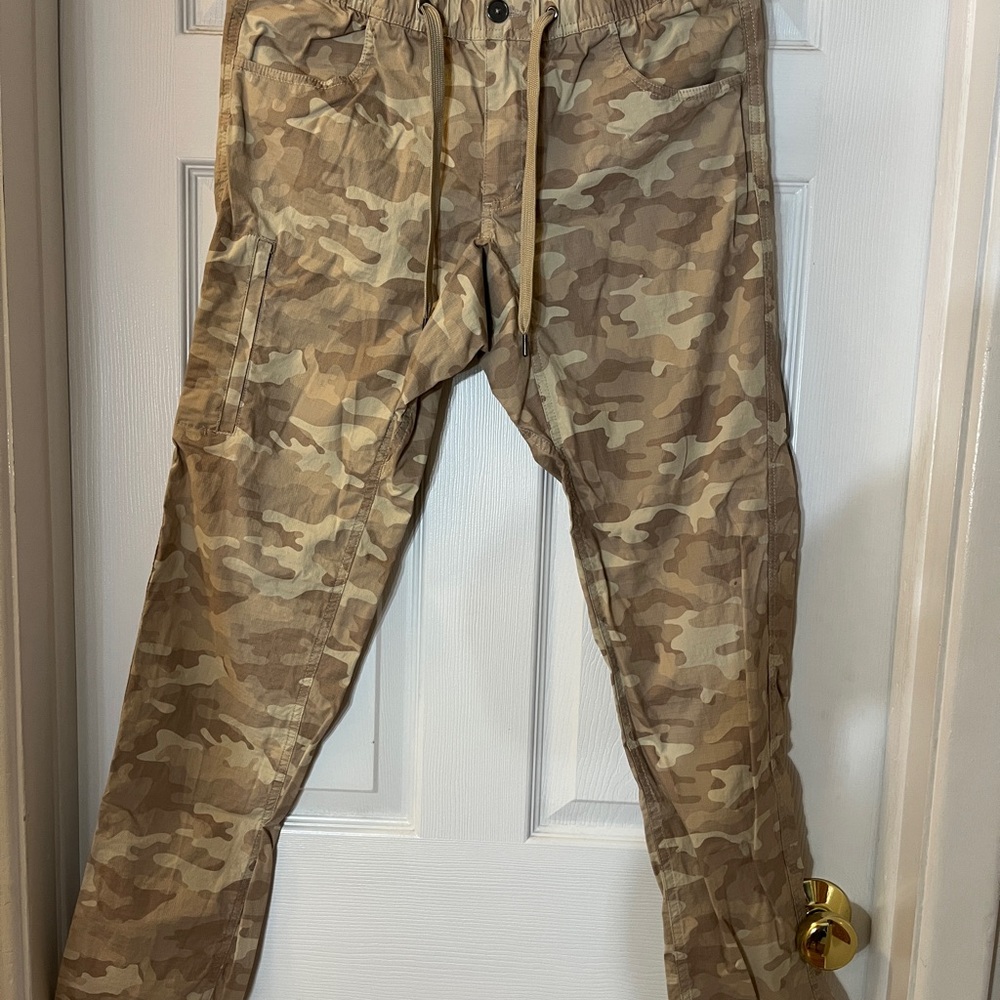 BYLT Basics Khaki Camouflage Cargo Pants